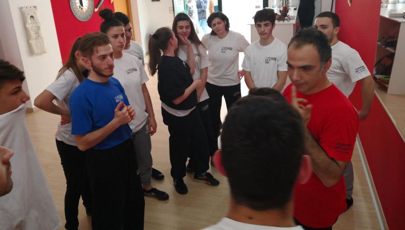 Stage Wing Chun San Severo con Sifu Mezzone della Kung  Fu Academy Caserta Italia (4)